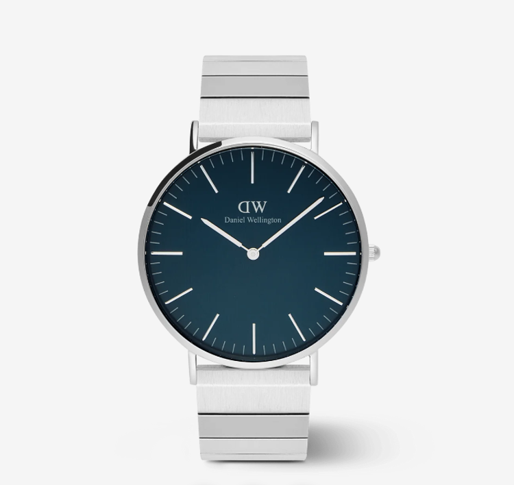 Immagine di Orologio Daniel Wellington Classic Piano Link Arctic Silver | DW00100776