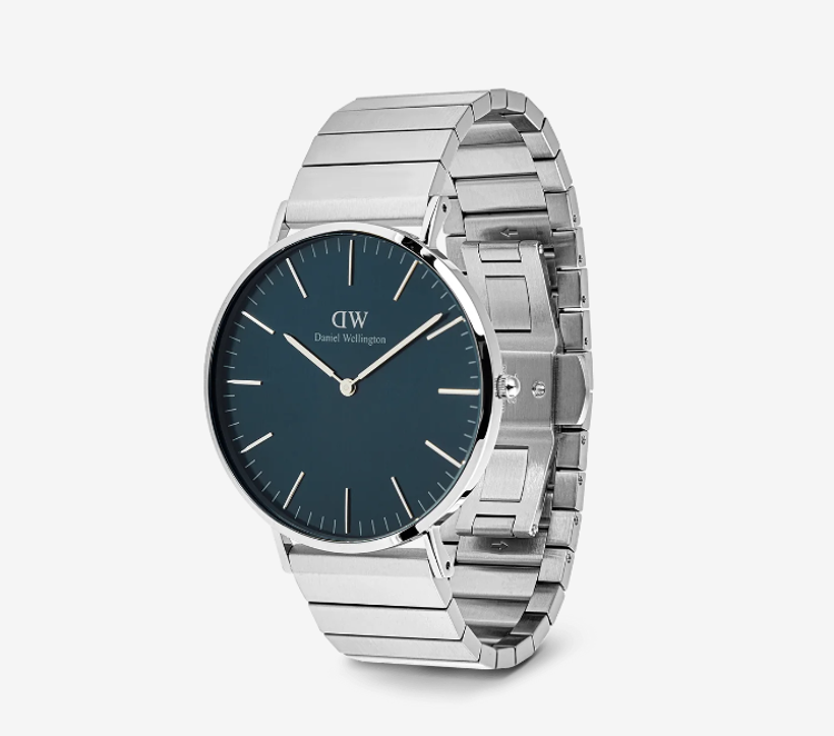 Immagine di Orologio Daniel Wellington Classic Piano Link Arctic Silver | DW00100776