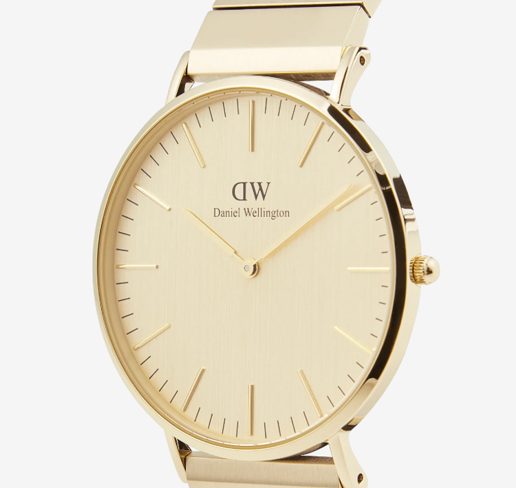 Immagine di Orologio Daniel Wellington Classic Piano Link Gold Unitone | DW00100779