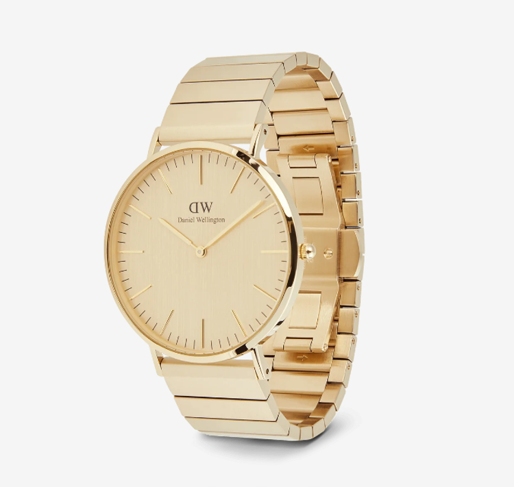 Immagine di Orologio Daniel Wellington Classic Piano Link Gold Unitone | DW00100779