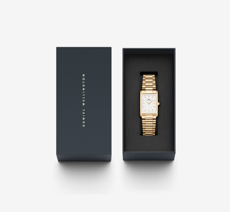 Immagine di Orologio Daniel Wellington Bound 3-Link Gold | DW00100703