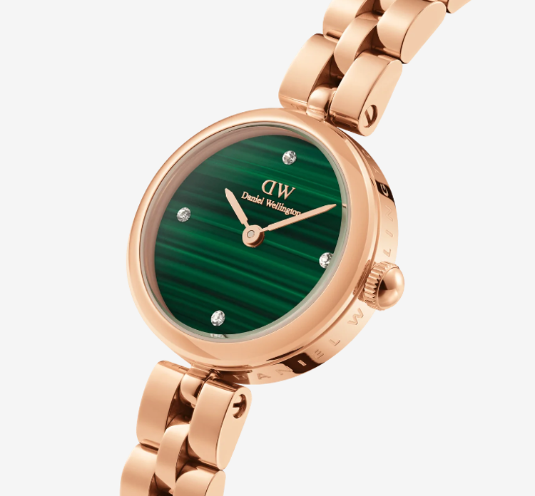 Immagine di Orologio Donna Daniel Wellington Elan Lumine Malachite Rose Gold | DW00100721