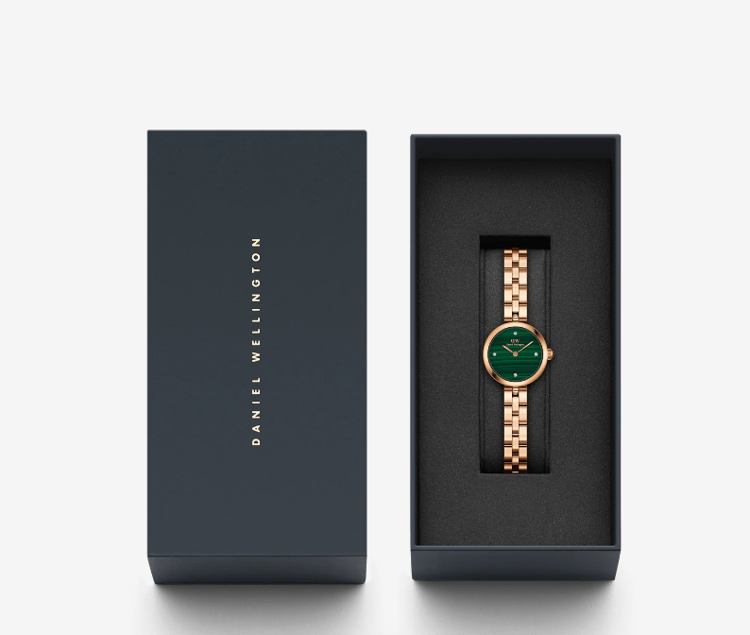 Immagine di Orologio Donna Daniel Wellington Elan Lumine Malachite Rose Gold | DW00100721