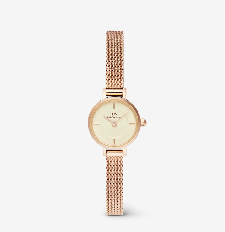 Immagine di Orologio Donna Daniel Wellington Petite Mini Champagne Melrose | DW00100741