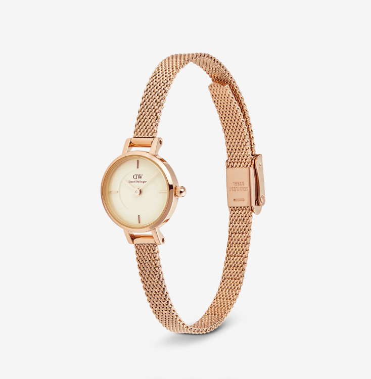 Immagine di Orologio Donna Daniel Wellington Petite Mini Champagne Melrose | DW00100741