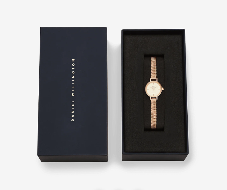 Immagine di Orologio Donna Daniel Wellington Petite Mini Champagne Melrose | DW00100741