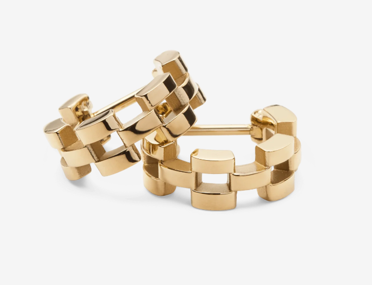 Immagine di Orecchini 3-Link Earrings Gold Daniel Wellington | DW00400989