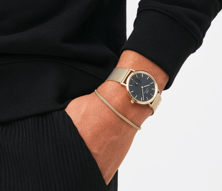 Immagine di Mesh Bracelet Evergold Daniel Wellington | DW00400690