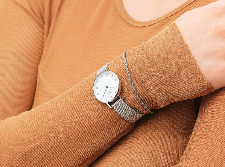 Immagine di Mesh Bracelet Sterling 1.8 Daniel Wellington | DW00400680