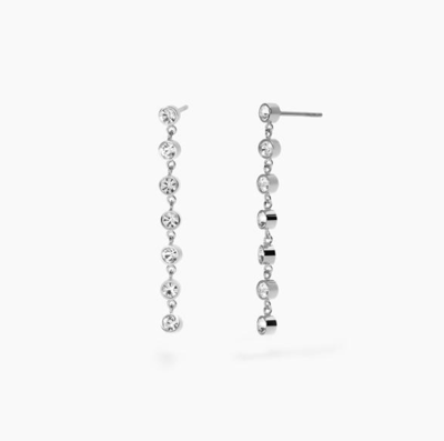 Immagine di Orecchini In Acciaio Con Cristalli Bianchi 2Jewels | 261428