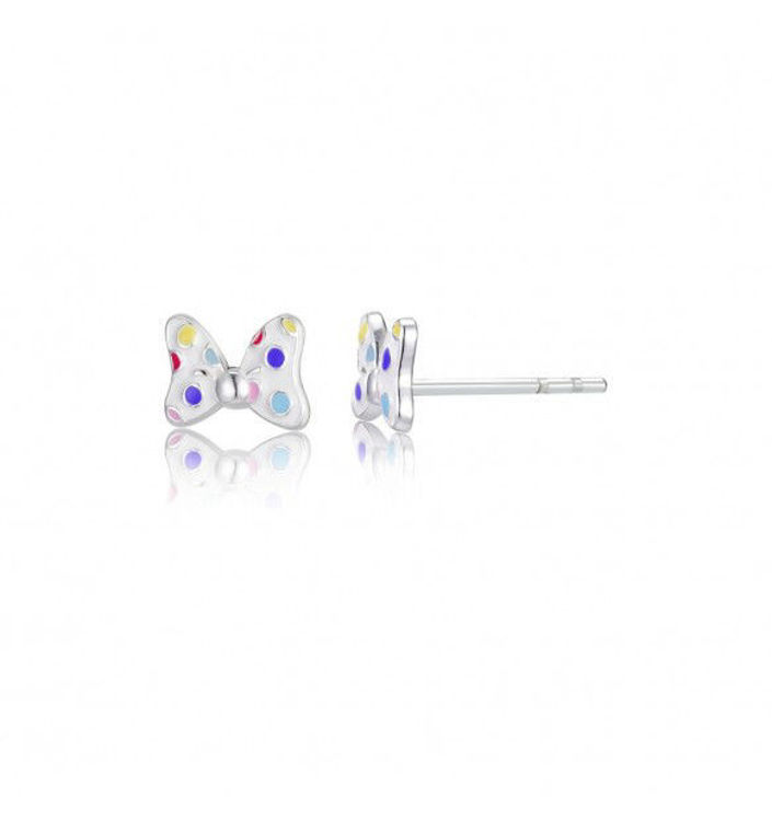 Immagine di Orecchini Bambina In Argento Mini Fiocco Gioielli Disney | ES00107SL.CS