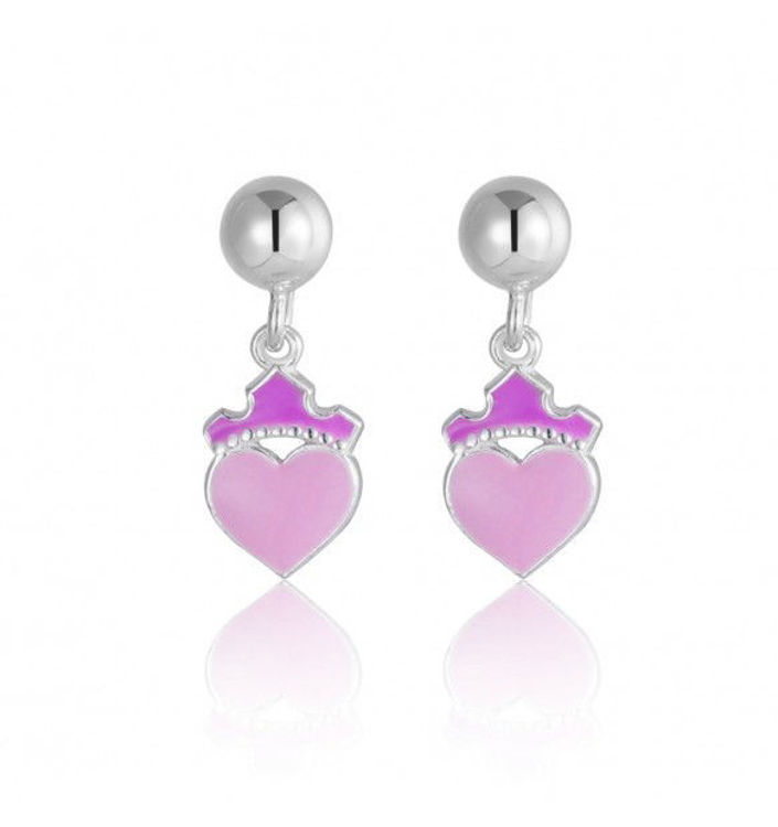 Immagine di Orecchini Bambina In Argento Mini Princess Gioielli Disney | ES00108SL.CS