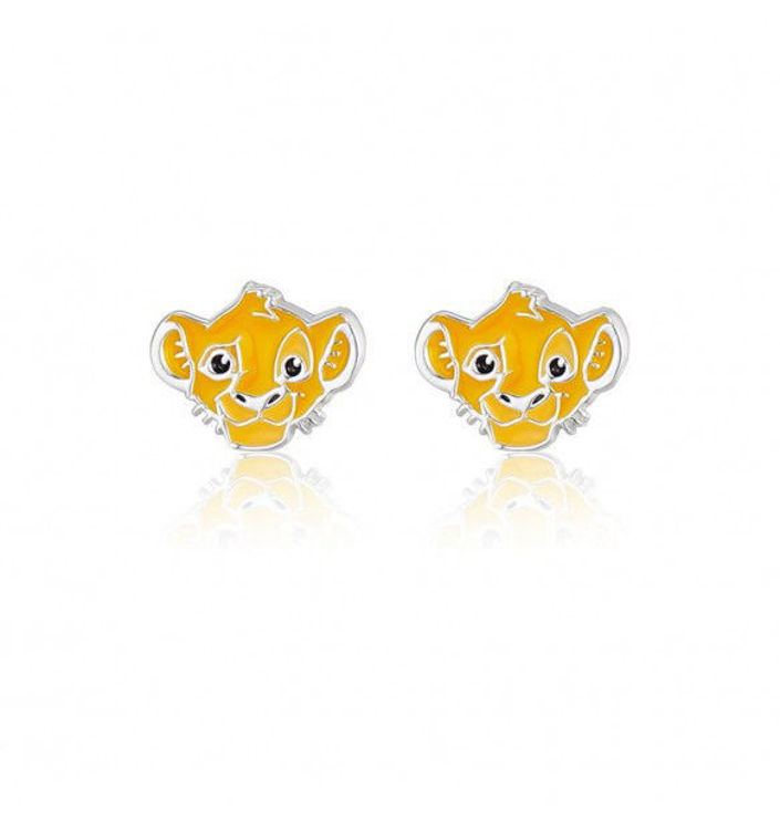 Immagine di Orecchini Bambina In Argento Mini Re Leone Gioielli Disney | ES00115SL.CS