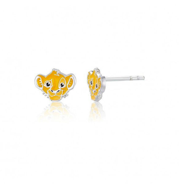 Immagine di Orecchini Bambina In Argento Mini Re Leone Gioielli Disney | ES00115SL.CS