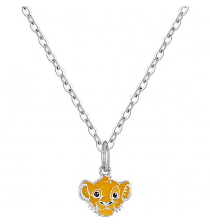 Immagine di Collana Bimbi Re Leone In Argento Gioielli Disney | CS00041SL-P.CS