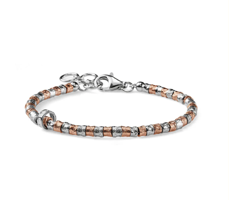 Immagine di Bracciale Donna Snake In Argento Bicolor Mariacristinasterling | G2824