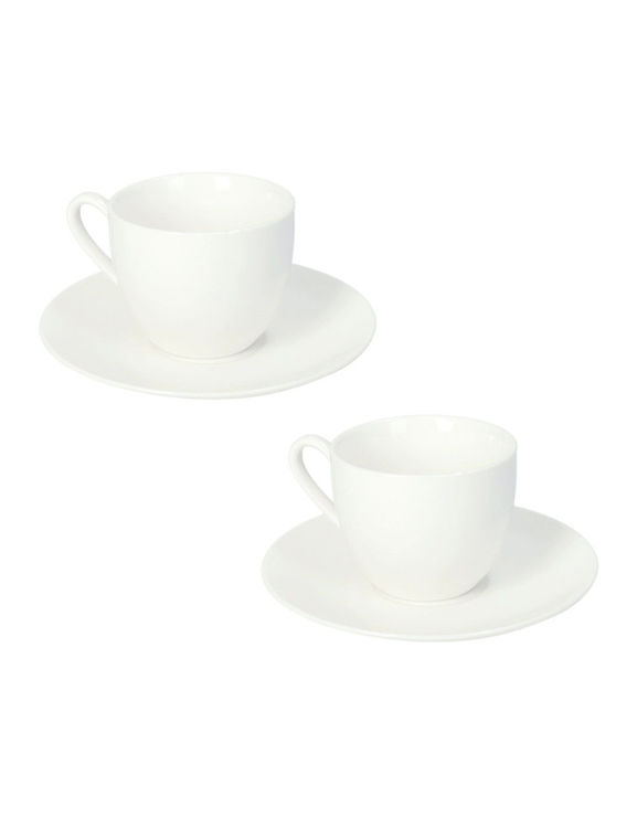 Immagine di Tazzina Caffè Total White Set 2 Pezzi Brandani | 51383