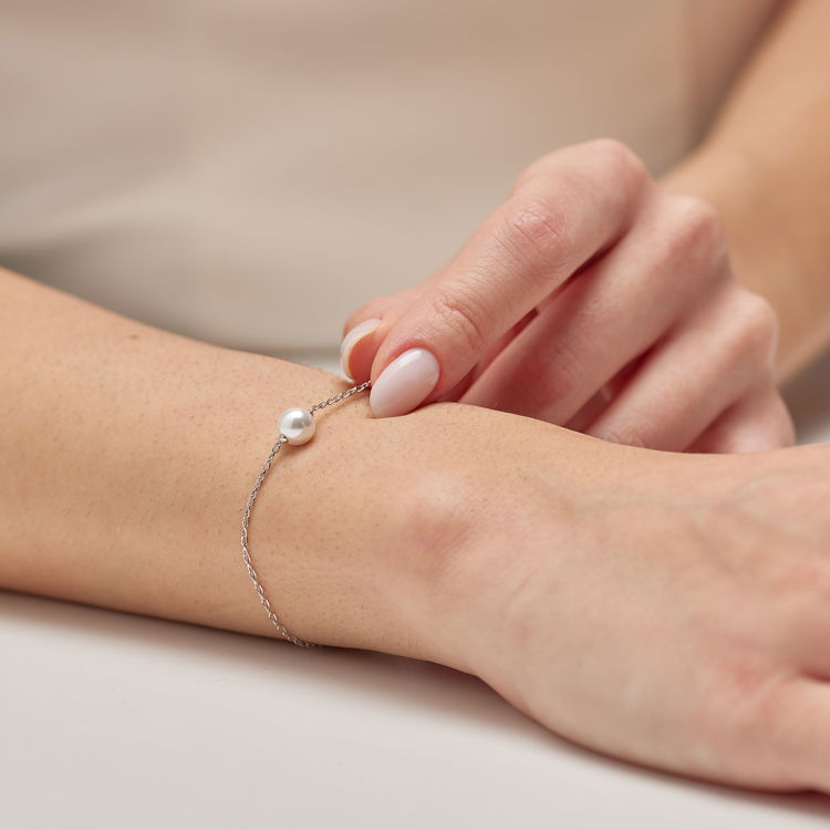 Immagine di Bracciale Con Perla Infinite White Gioielli Brosway Fancy | FIW137