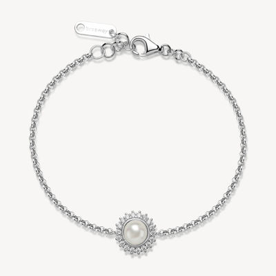 Immagine di Bracciale Con Perla E Zirconi Infinite White Gioielli Brosway Fancy | FIW138