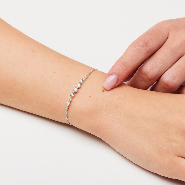 Immagine di Bracciale Con Zirconi Infinite White Gioielli Brosway Fancy | FIW151