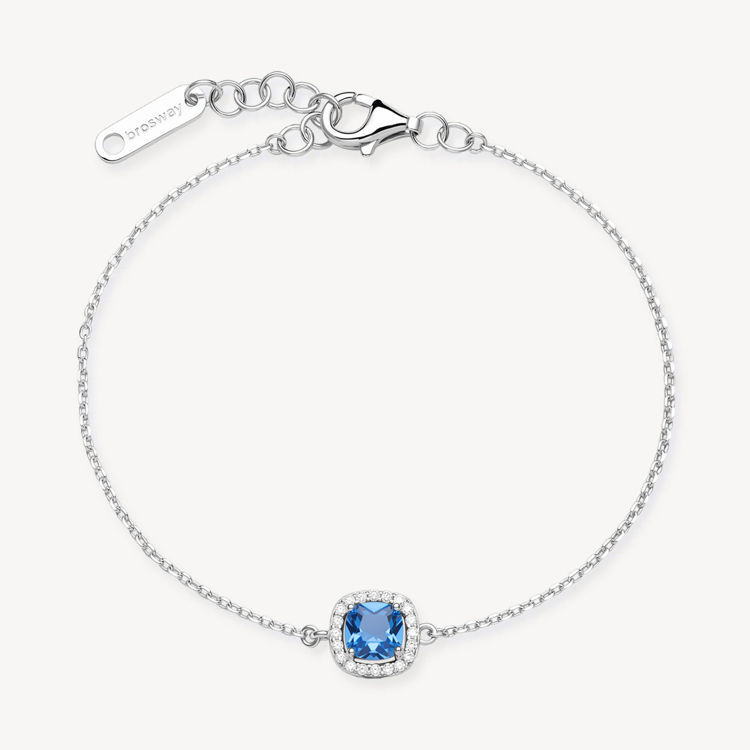 Immagine di Bracciale Con Zirconi Bianchi E Freedom Blue Gioielli Brosway Fancy | FFB130