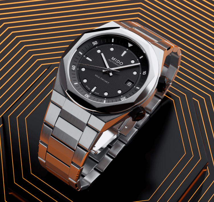 Immagine di Orologio Uomo Mido Multifort 8 Two Crowns | M047.507.11.051.00