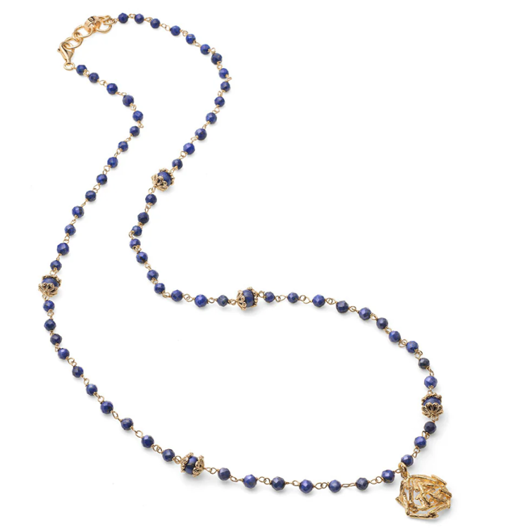 Immagine di Girocollo Donna Hera Lapislazzuli Mariacristinasterling | G5076D