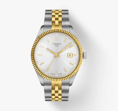 Visualizza i dettagli per Orologio Uomo Tissot Ballade 40mm Con Trattamento Pvd Oro | T156.410.22.031.00 Immagine di Orologio Uomo Tissot Ballade 40mm Con Trattamento Pvd Oro | T156.410.22.031.00