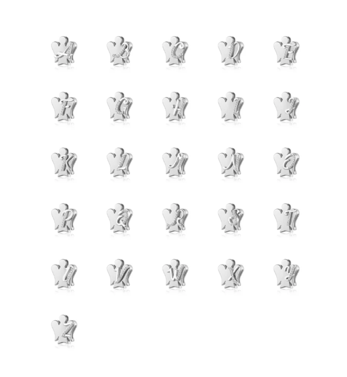 Immagine di Bracciale In Argento Tennis Con Lettera Roberto Giannotti | GIA600