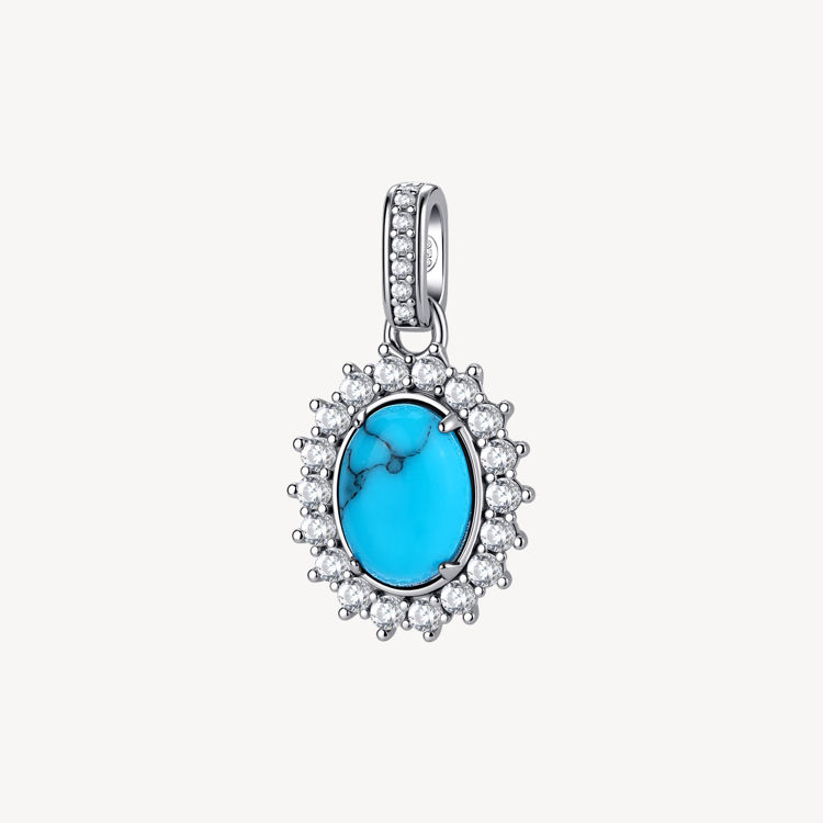 Immagine di Charm Con Turchese E Zirconi Gioielli Brosway Fancy | FCL121