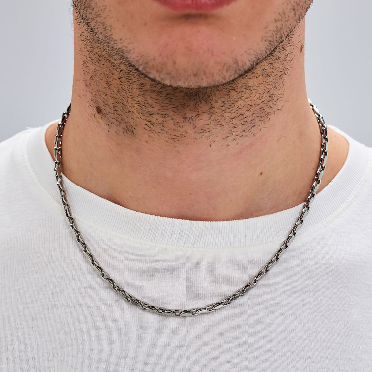 Immagine di Collana Uomo In Acciaio A Catena Riptide Brosway | BTD037
