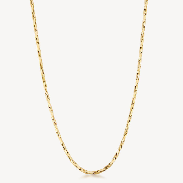 Immagine di Collana Uomo Lunga In Acciaio Dorata Riptide Brosway | BTD036