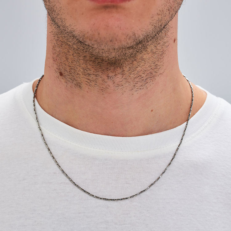 Immagine di Collana Uomo Lunga In Acciaio Riptide Brosway | BTD035