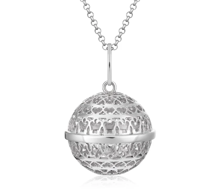 Immagine di Collana Donna Chiama Angeli In Argento E Zirconi | SFA148