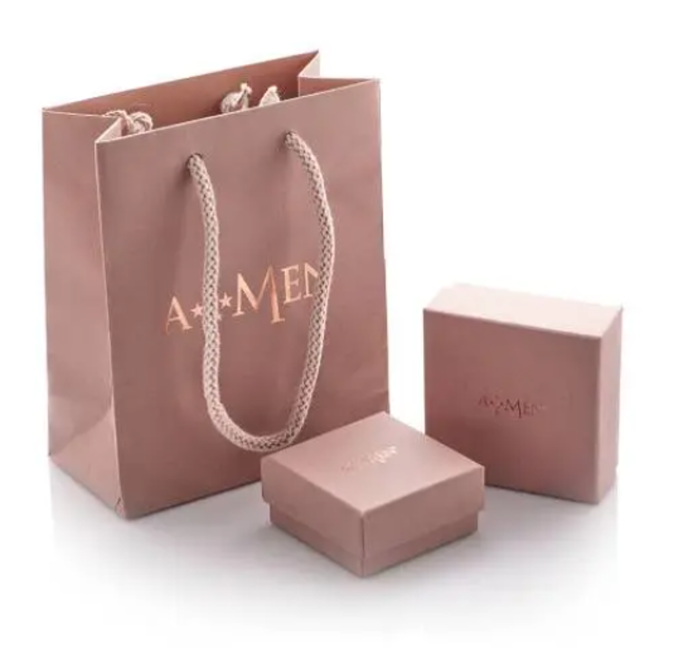Immagine di Collana Royal Lady Dorata Con Morganite Amen | CLLDGBBMO