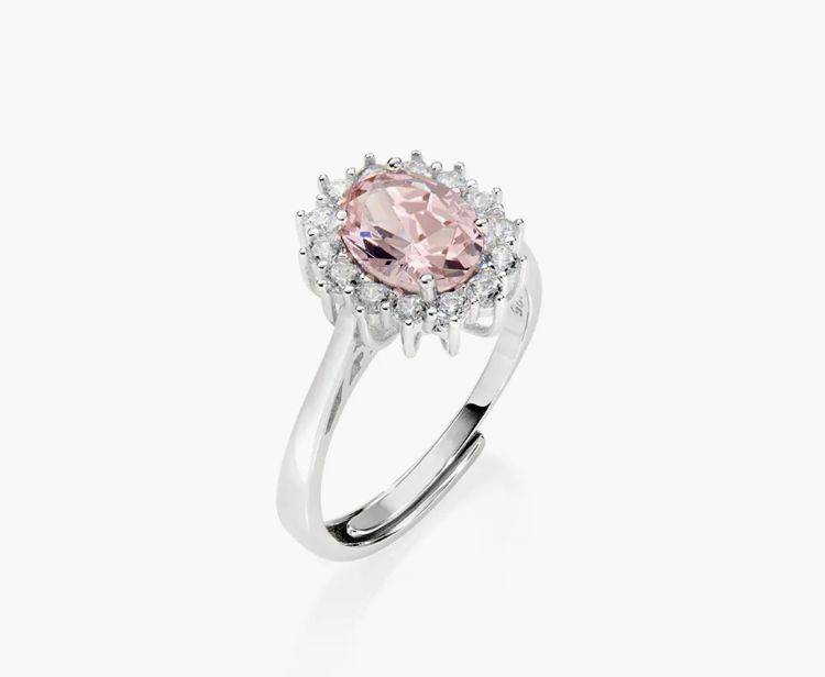 Immagine di Anello Adattabile Royal Lady Con Amen | ANLDGBBMO2