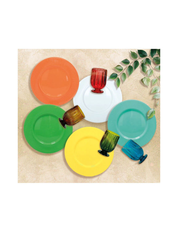 Immagine di Sottopiatto Bianco Set 2 Pezzi Brandani | 51690