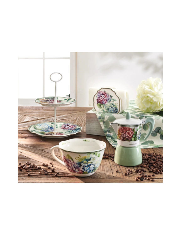 Immagine di Tazzina Colazione Flora Porcellana Brandani | 51214