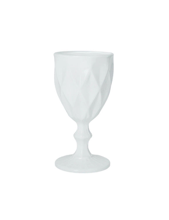 Immagine di Calice Diamante Bianco Set 6 Pezzi Vetro Brandani | 51759