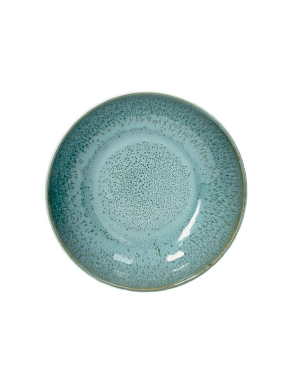 Immagine di Piatto Fondo Melange Acquamarina Stoneware Brandani | 51687