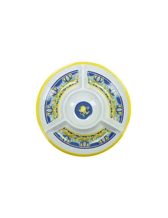 Immagine di Antipastiera Citrus Blu Melamina Brandani | 51564