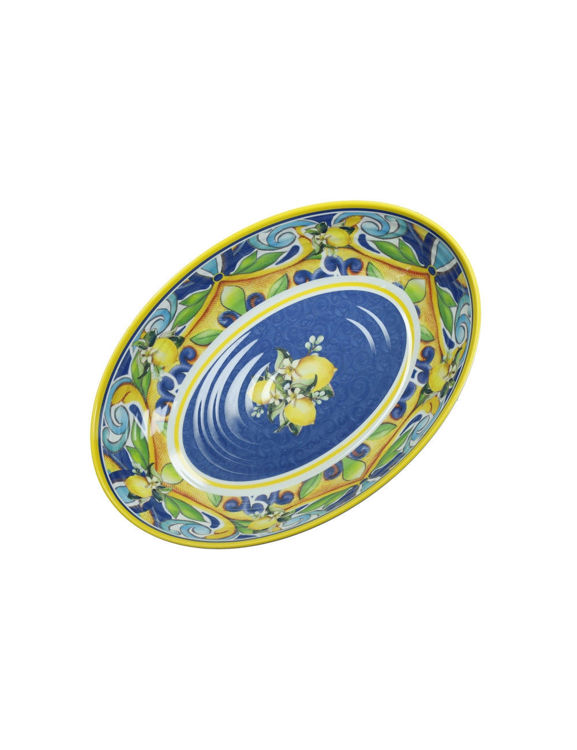 Immagine di Ciotola Ovale Citrus Blu Melamina Brandani | 51562