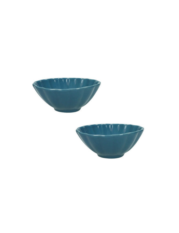 Immagine di Ciotola Calipso Avio Set 2 Pezzi Stoneware Brandani | 51461