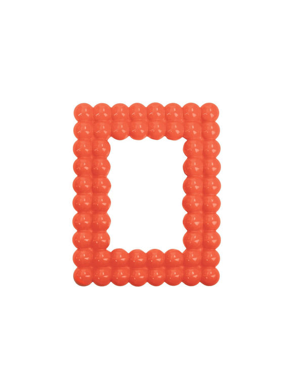 Immagine di Portafoto Lollipop Arancio Fluo Poliresina Brandani | 51630