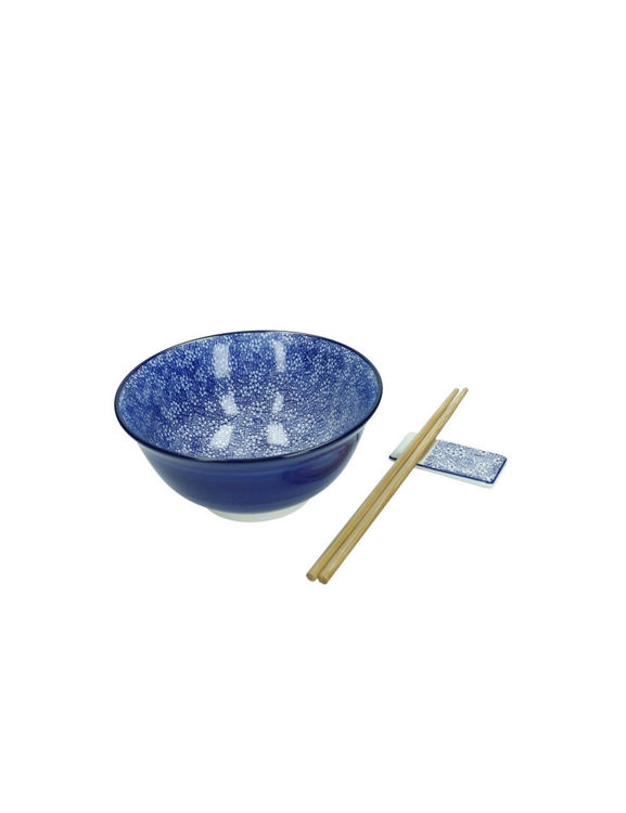 Immagine di Ciotolina Porcellana Sushi Experience Set 3 Pezzi Pocellana/Bamboo Brandani | 51757