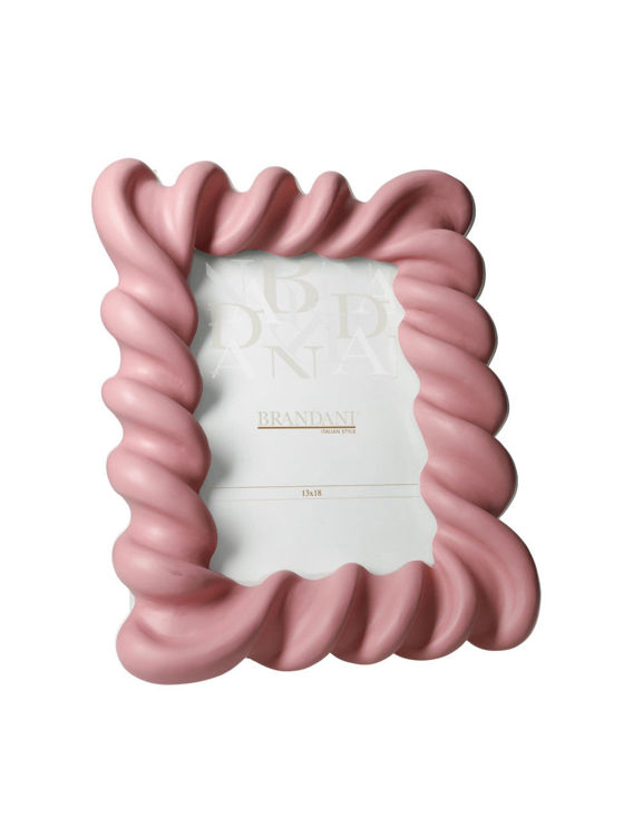 Immagine di Portafoto Candy Pink Poliresina Interno 13x18 Brandani | 51337