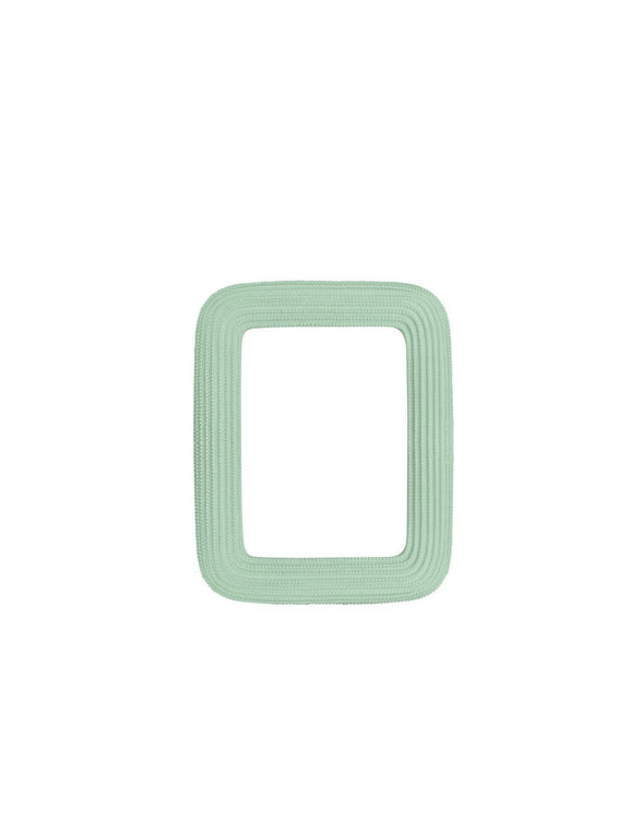 Immagine di Portafoto Texture Verde Acqua Poliresina Interno 13x18 Brandani | 51614