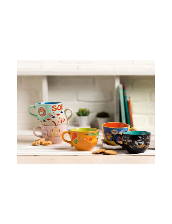 Immagine di Jumpo Tazza Felicita Stoneware Brandani | 53494