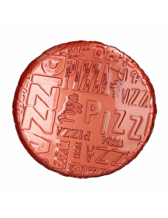 Immagine di Piatto Pizza Arancio Vetro Brandani | 40570